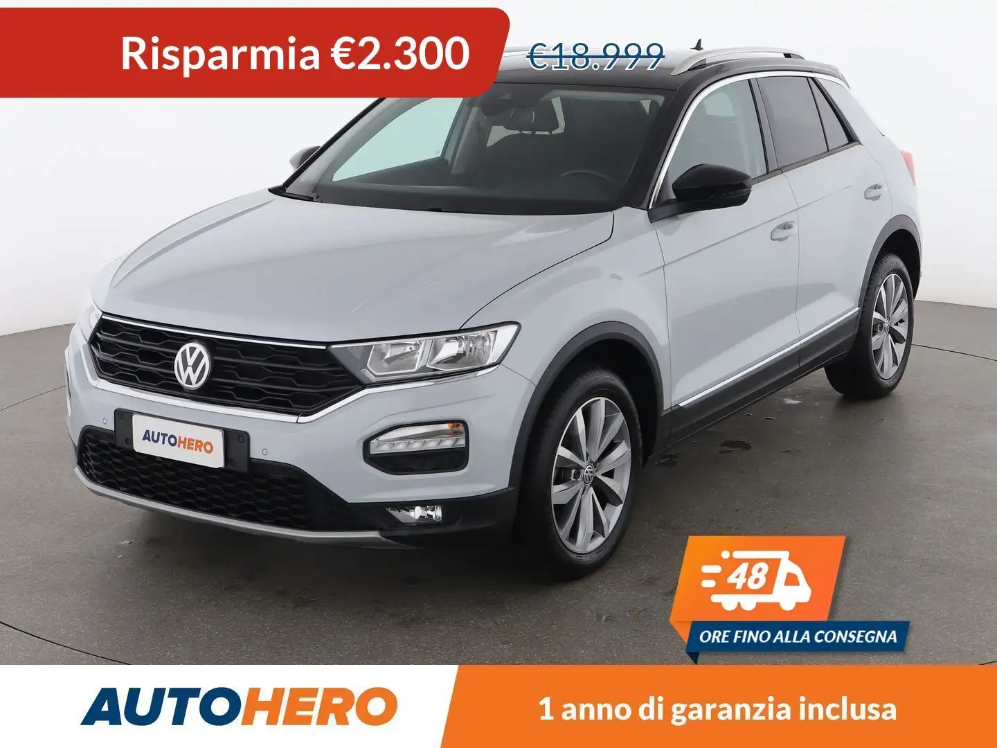Volkswagen T-Roc 1.0 TSI Style 115 CV Bianco - 1