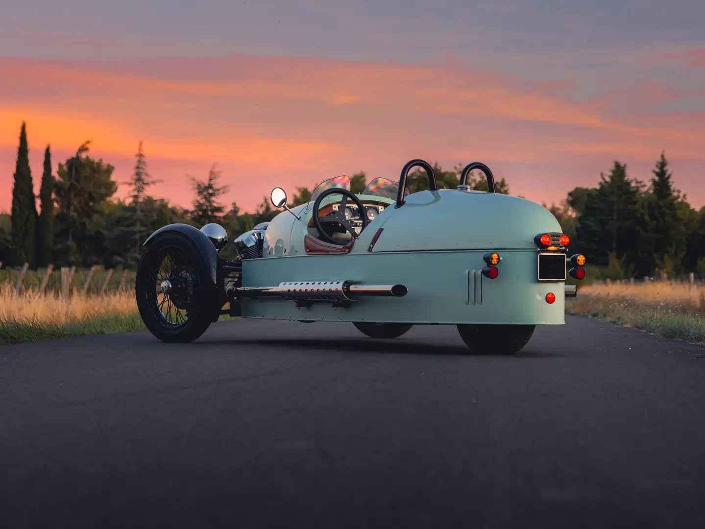 Morgan 3-Wheeler 2015 Blau - 2