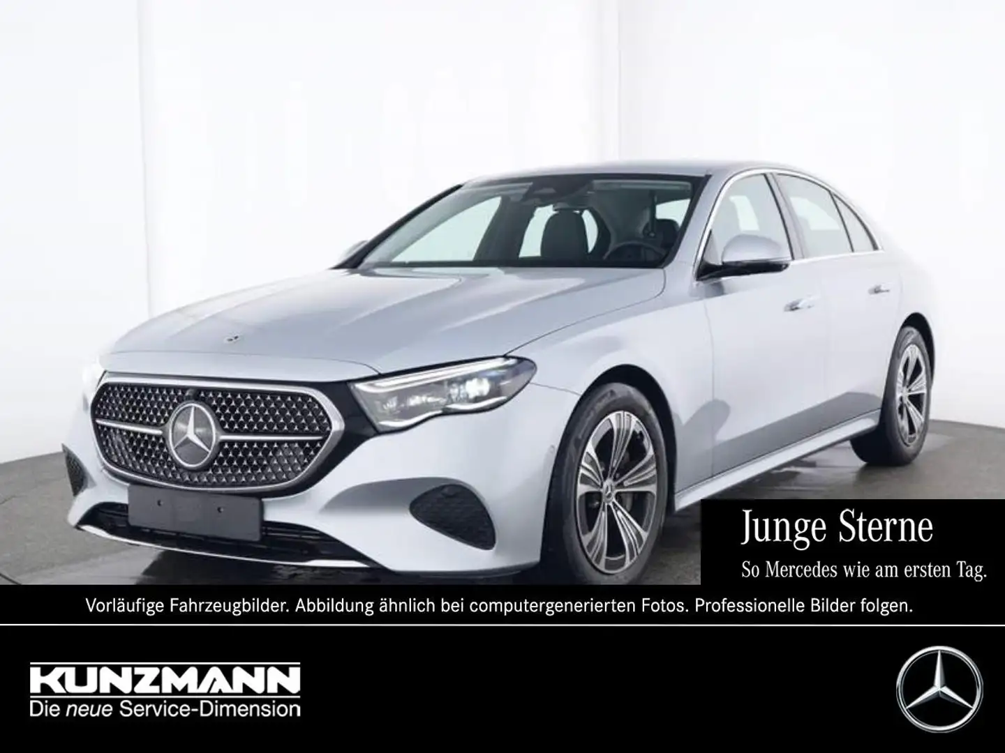 Mercedes-Benz E 450 4M Avantgarde Sitzklima Distronic 360° Silber - 1