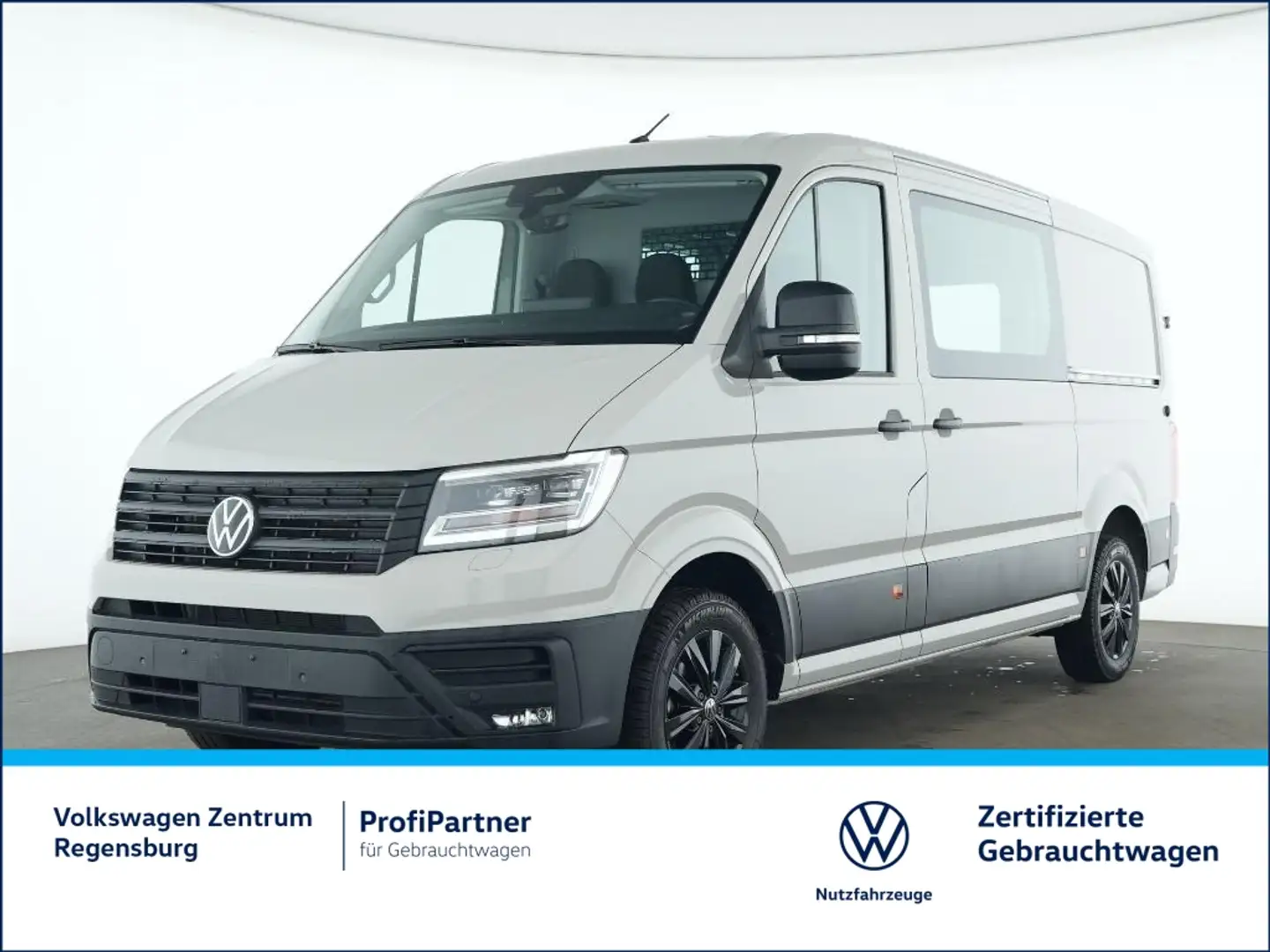 Volkswagen Crafter Kasten 35 MR 2.0 TDI R-KAMERA NAVI Grau - 1