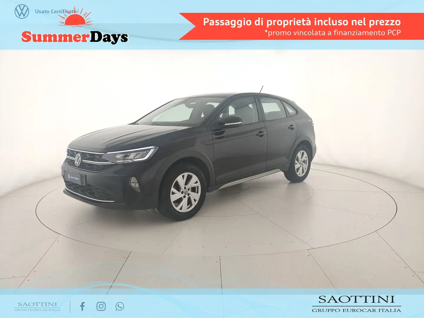 Volkswagen Taigo 1.0 TSI  Life 110 CV Nero - 1