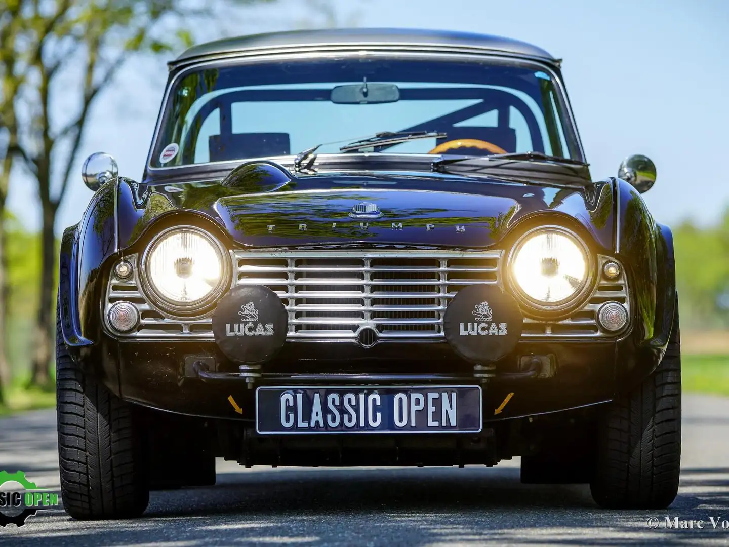 Triumph TR4 Historic Rally Car Schwarz - 2