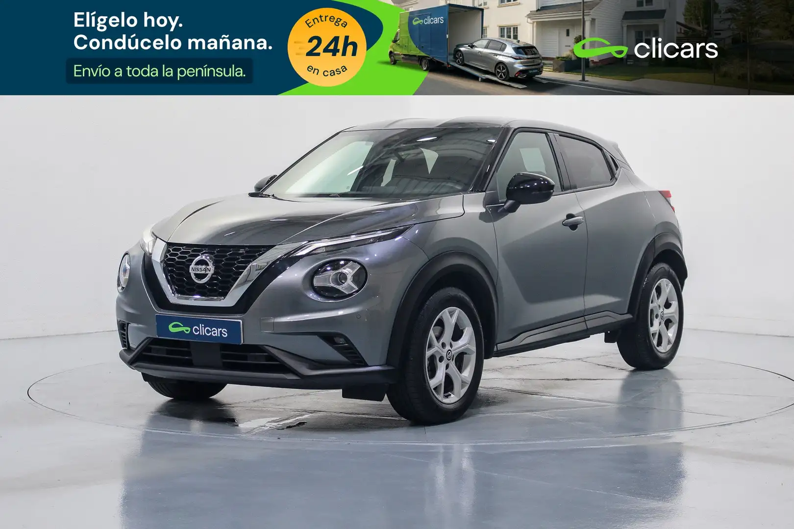 Nissan Juke 1.0 DIG-T N-Connecta 4x2 114 Plateado - 1
