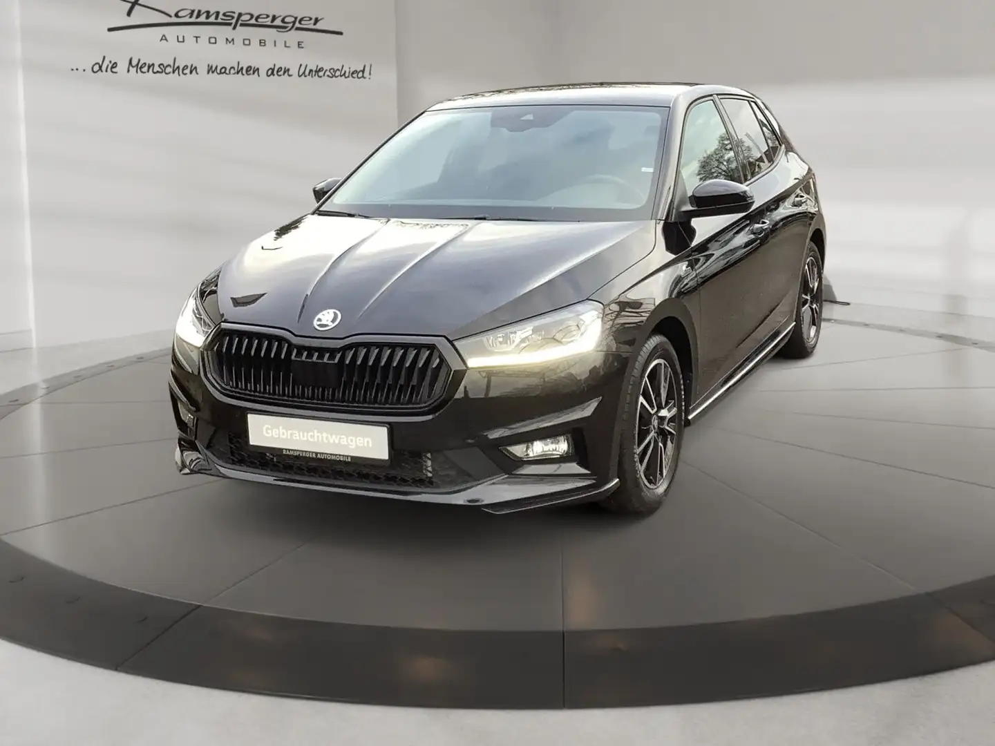 Skoda Fabia 1.0 TSI DSG Monte Carlo GRA LED APP Kamera Schwarz - 2