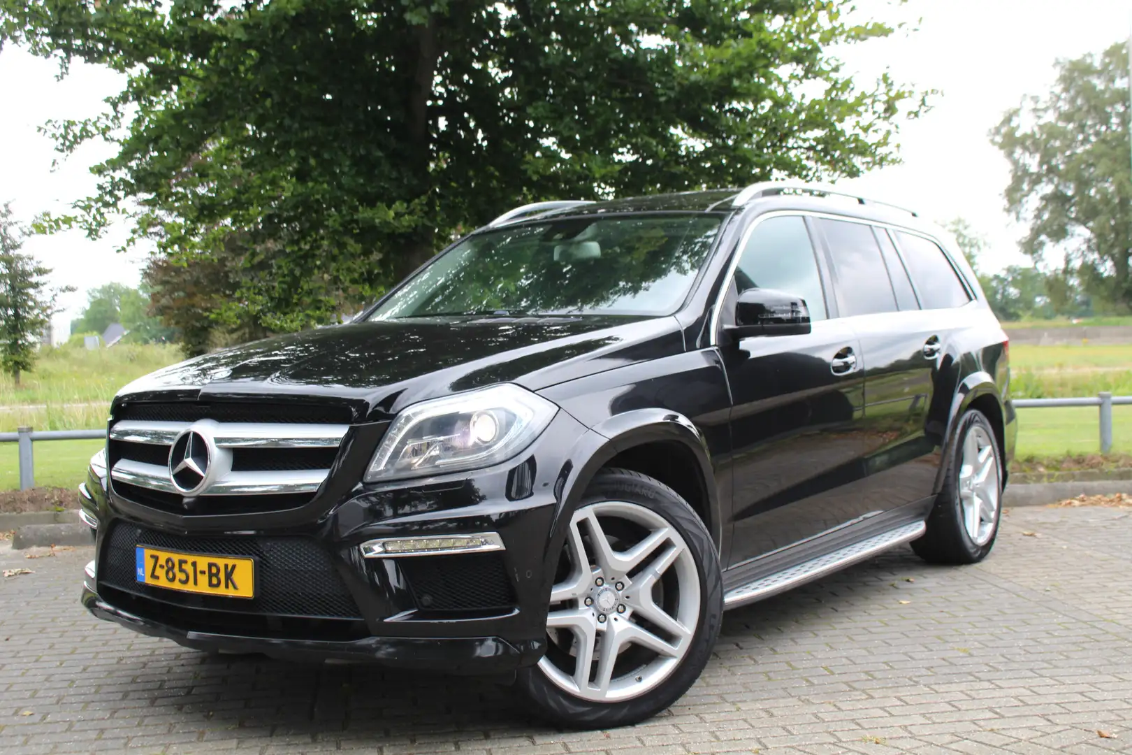 Mercedes-Benz GL 350 BlueTEC 4-Matic 7p. Panodak 21 inch AMG 360 Camera Negro - 1