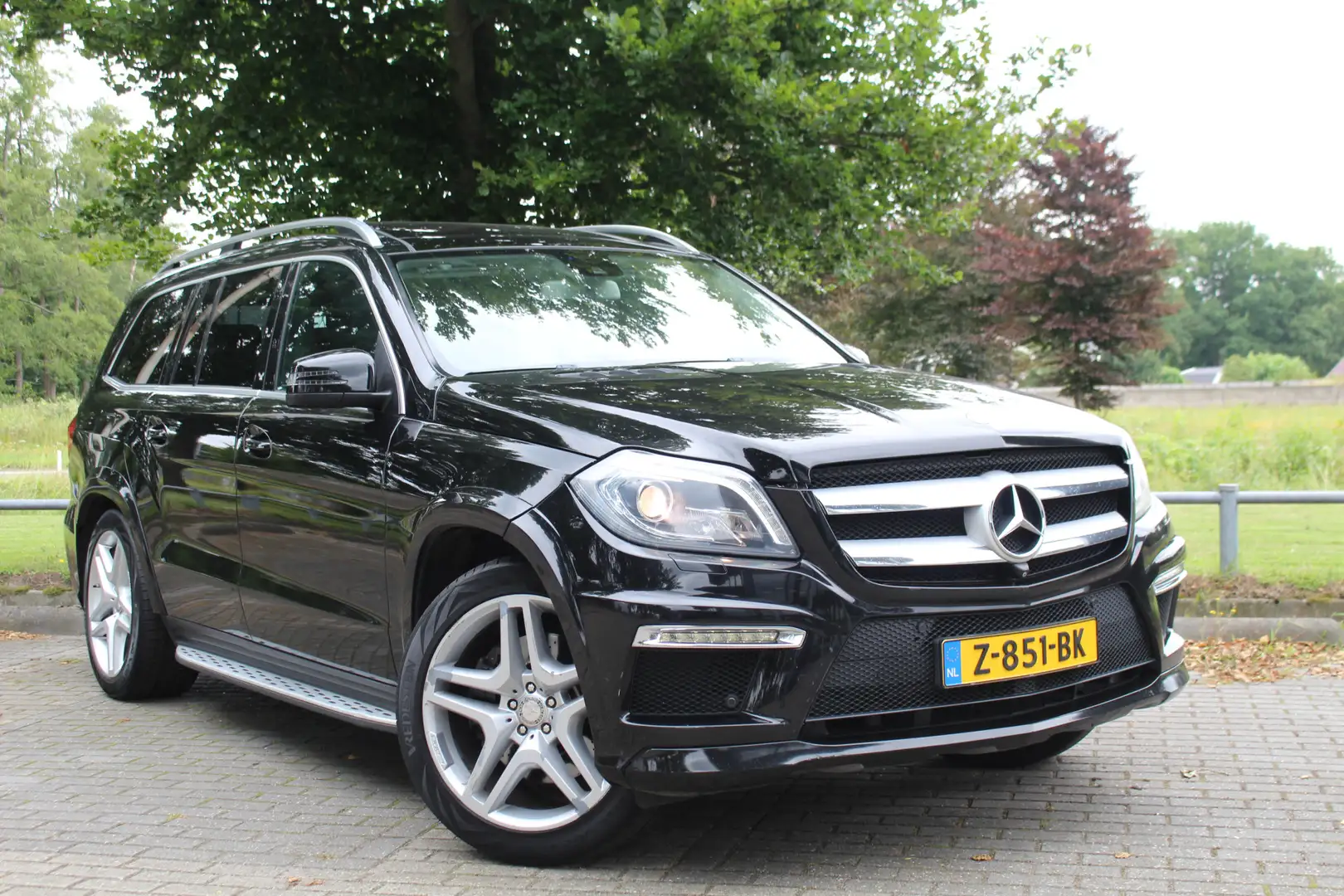 Mercedes-Benz GL 350 BlueTEC 4-Matic 7p. Panodak 21 inch AMG 360 Camera Negro - 2