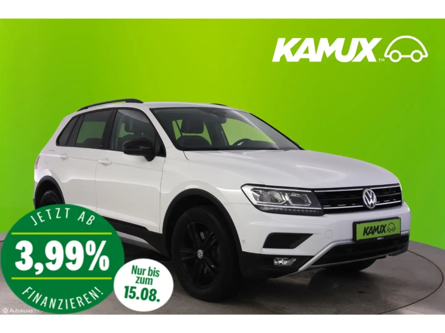 Volkswagen Tiguan 2.0TDI 4M DSG OFFROAD+LED+VIRTUAL+AHK Weiß - 1