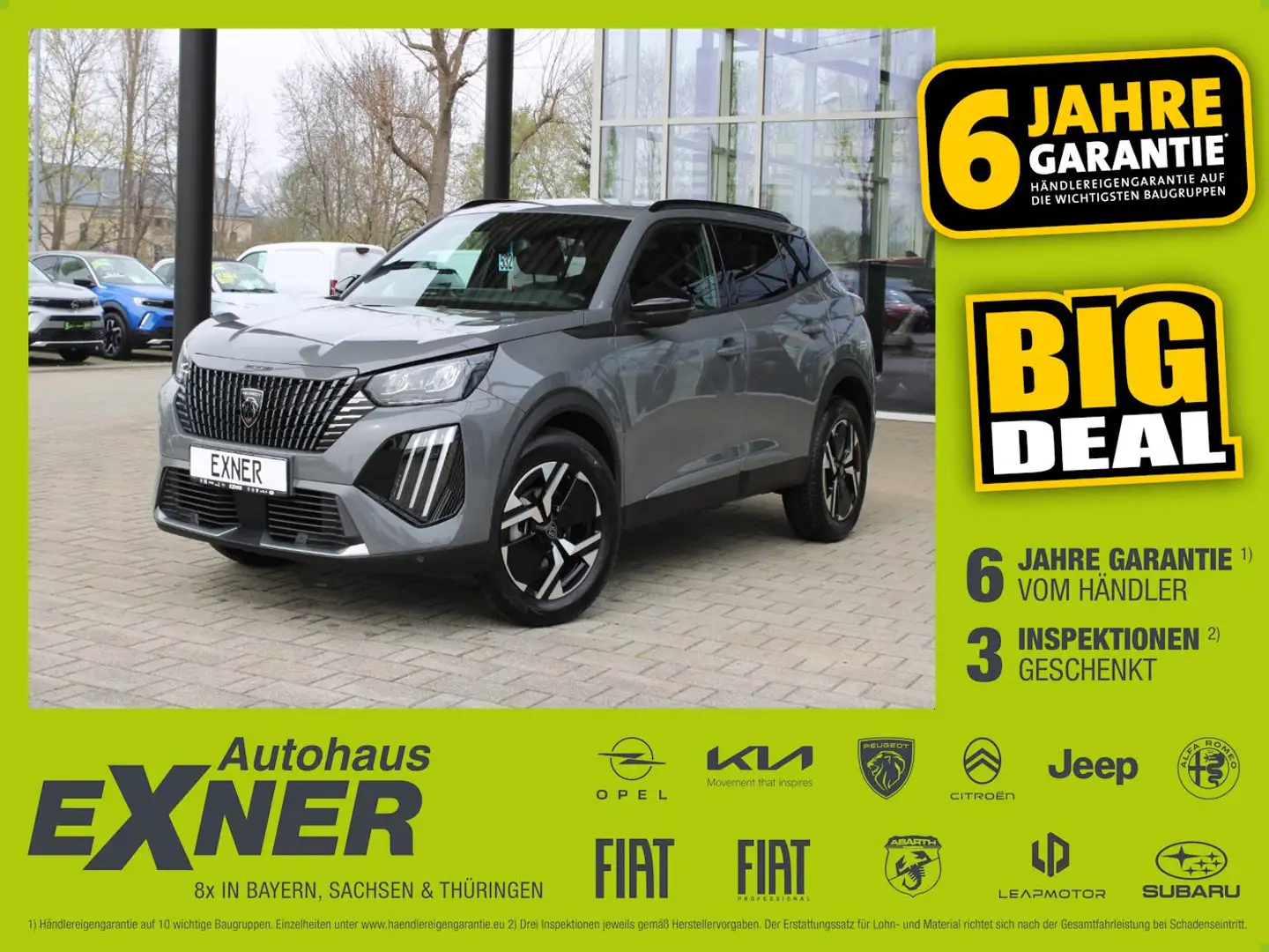 Peugeot 2008 ALLURE PureTech 100 LED, Mirror Screen Grau - 1