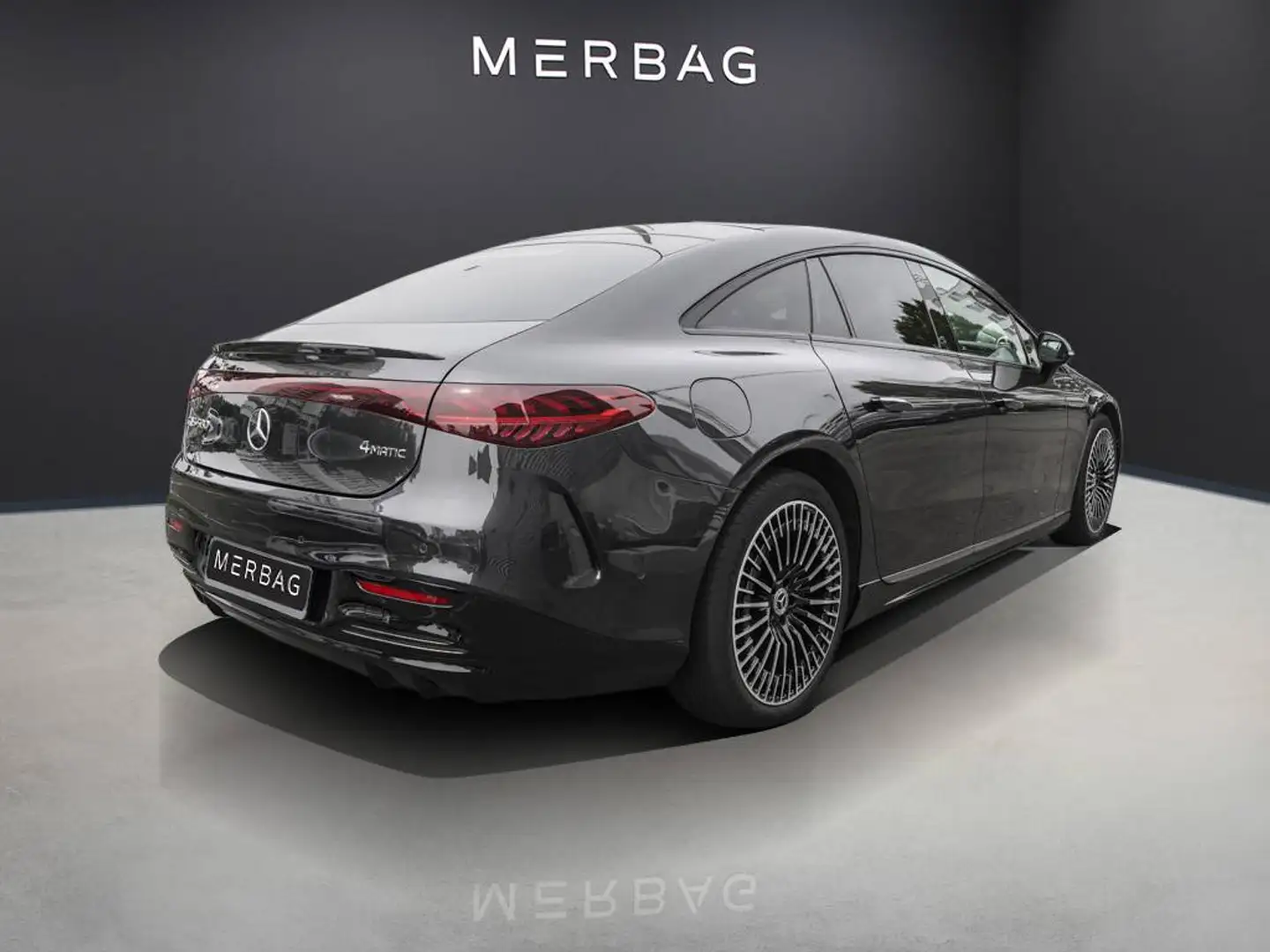 Mercedes-Benz EQS 4M AMG-LINE PANO MASSAGE SITZKL. NIGHT Grau - 2