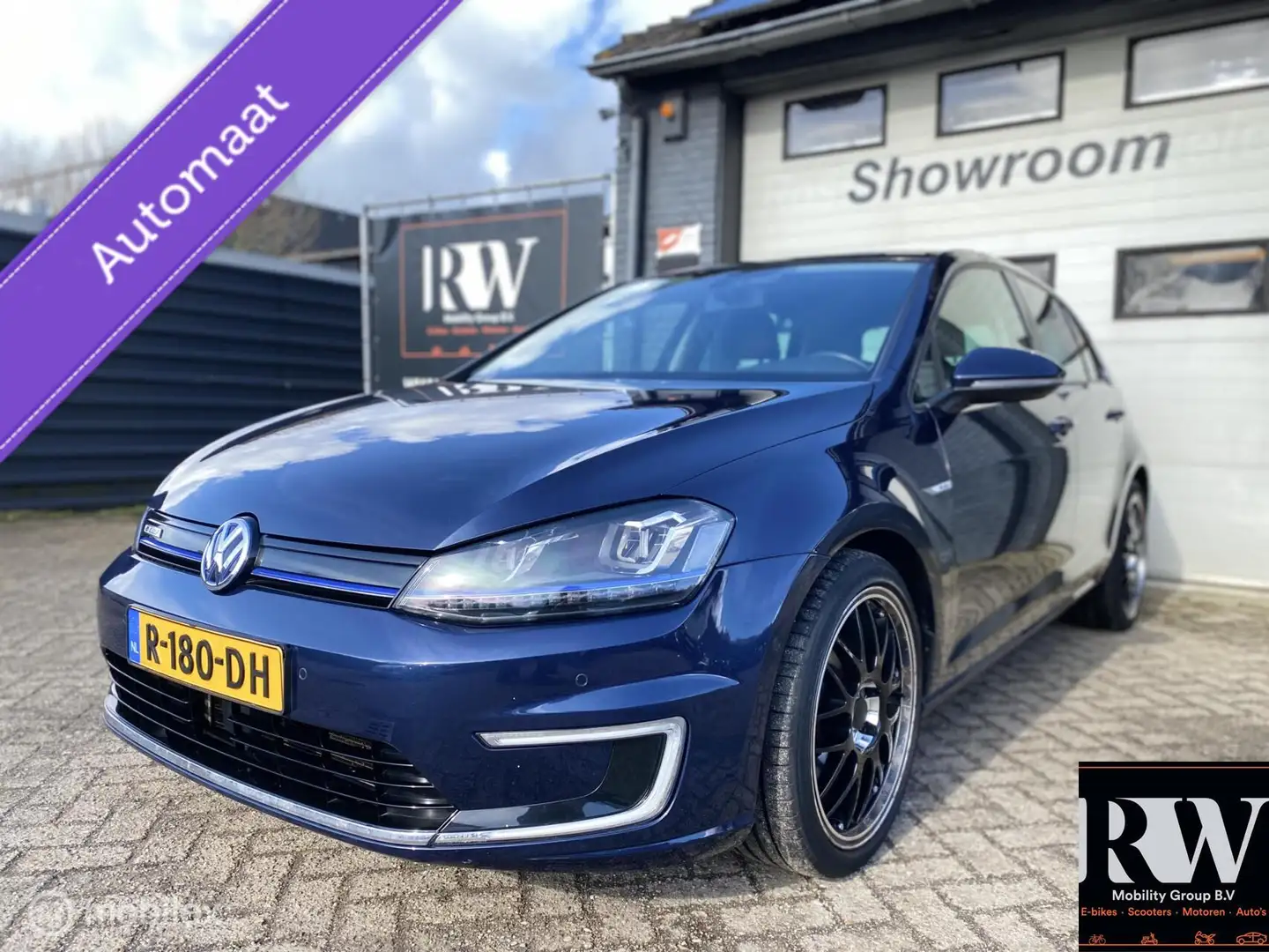 Volkswagen e-Golf *ELEKTRISCH*NIEUWE APK*CAMERA*NAVI*CRUISE* Azul - 1