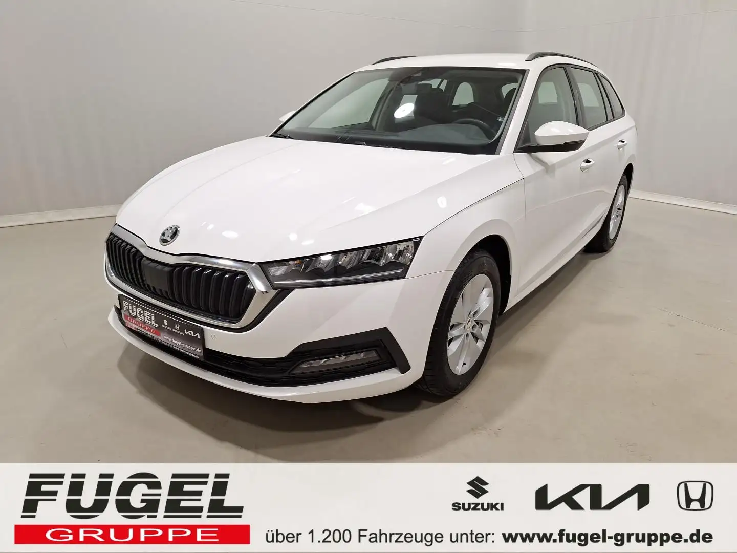 Skoda Octavia Combi 2.0 TDI DSG LED|ALU|Klimaauto.|Tempomat Weiß - 1
