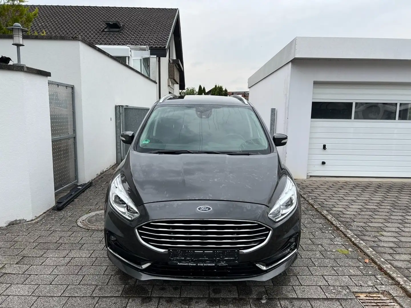 Ford Galaxy Titanium AWD -LED-NAVI-AUTOM-ACC-360°-AHK-7SITZ Grau - 1