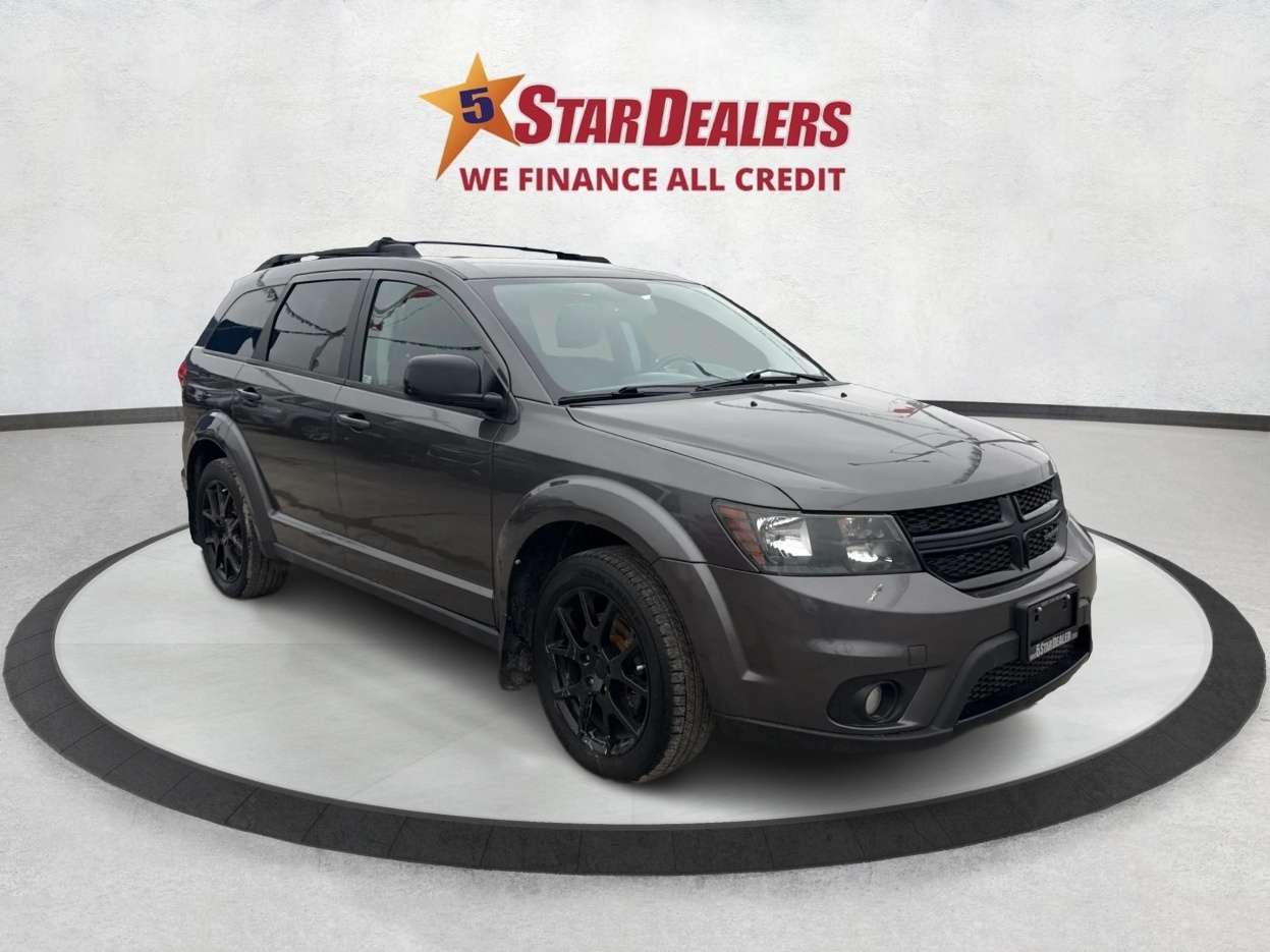 Gray 2015 Dodge Journey SXT FWD SUV / Crossover Front-Wheel Drive Automatic