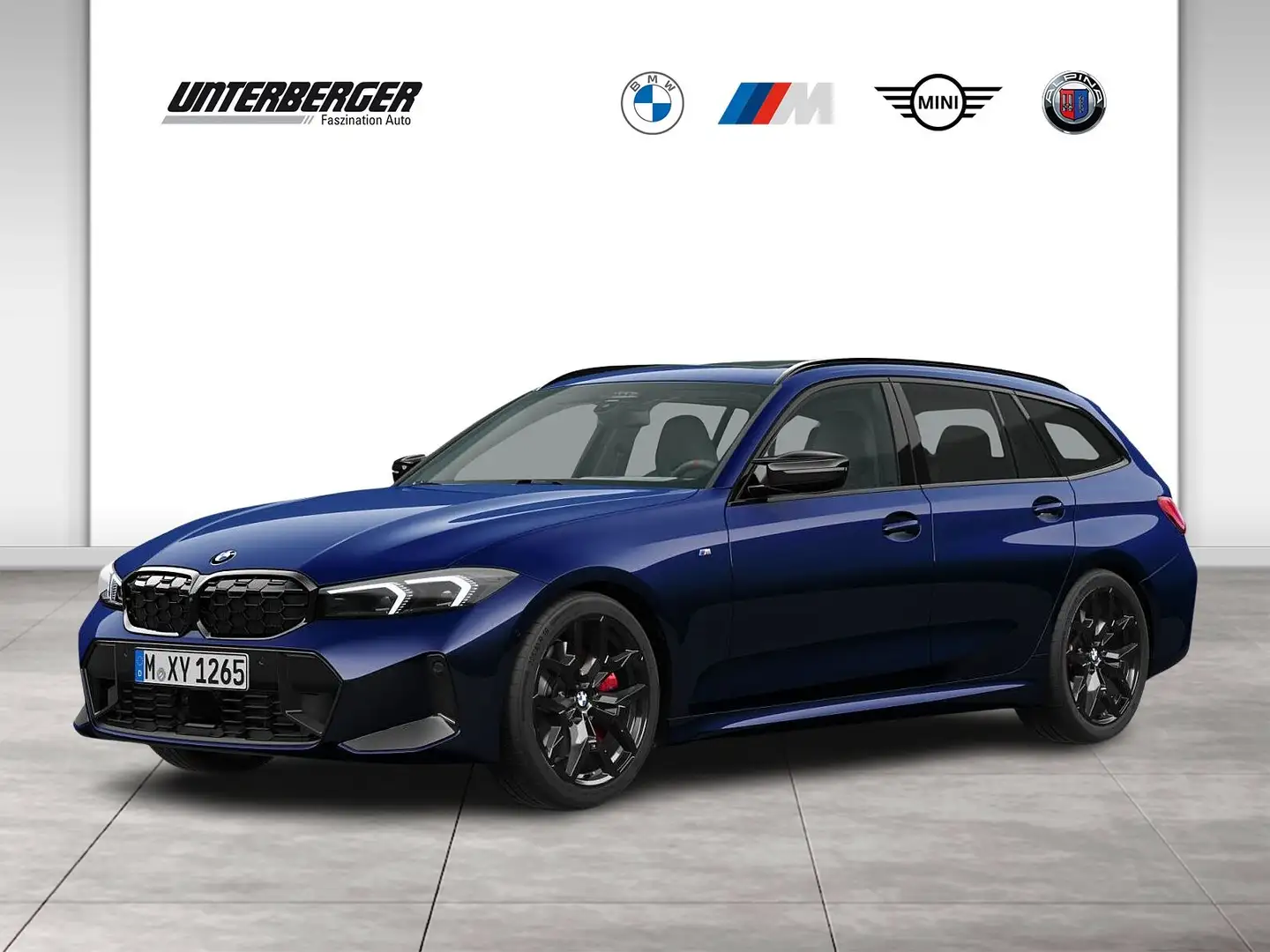 BMW 340 M340i xDrive Touring Facelift AHK ACC DA-Pro PA+ 3 Синій - 1