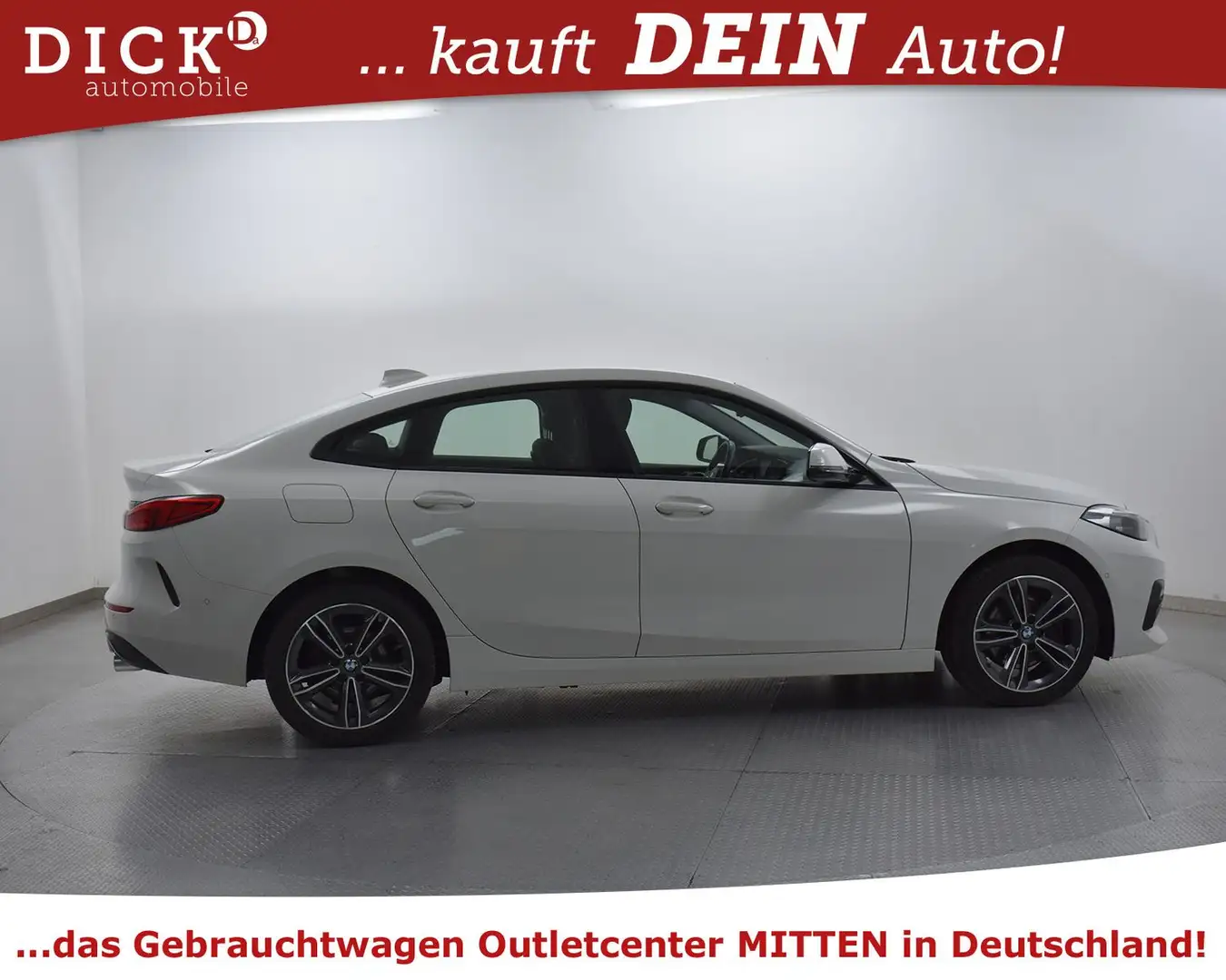BMW Egyéb 218d Gran Coupe Sport Line VIRTU+KAM+HEAD+LED+M Fehér - 2