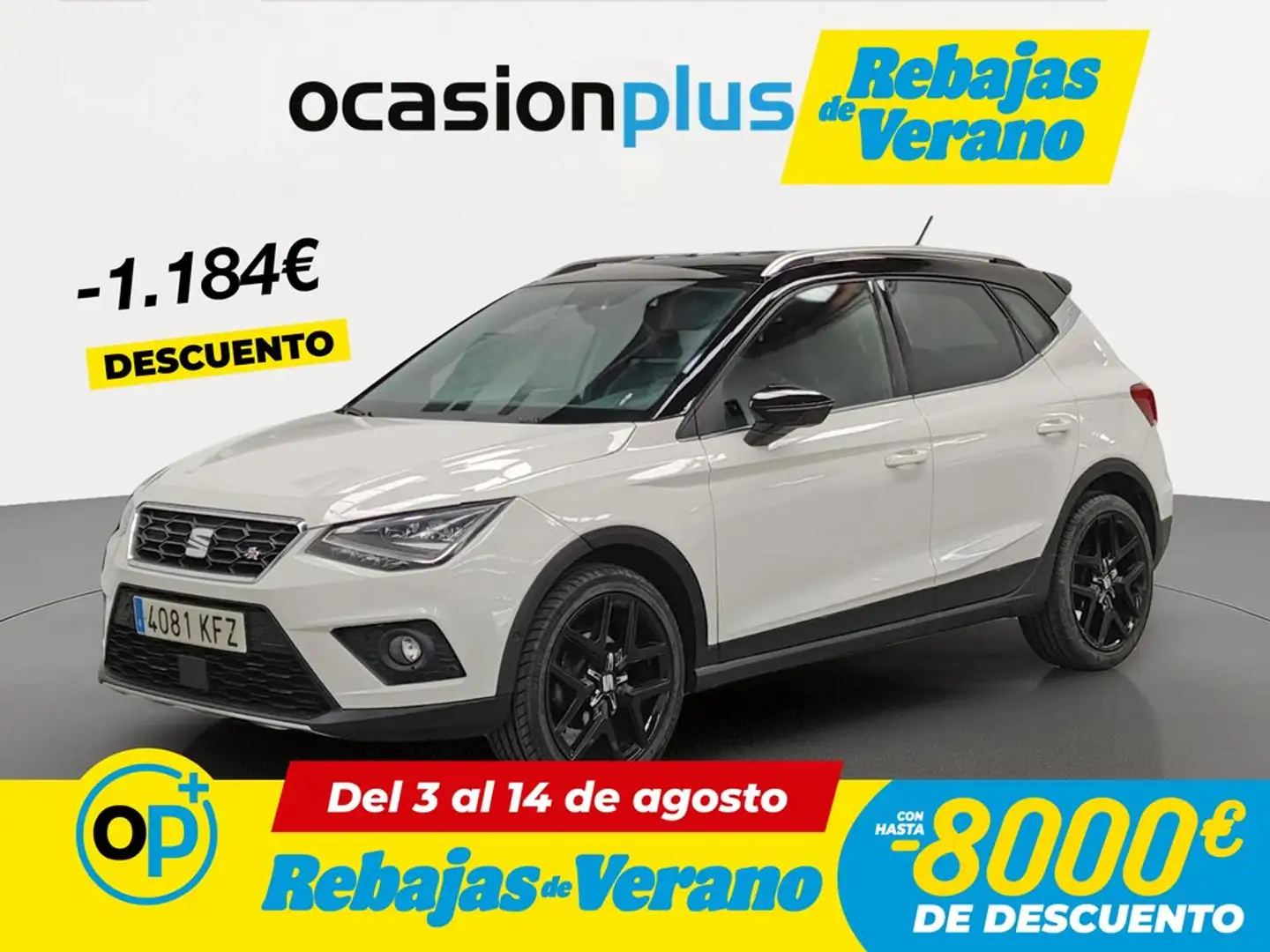SEAT Arona 1.0 TSI Ecomotive S&S FR DSG7 115 Blanco - 1