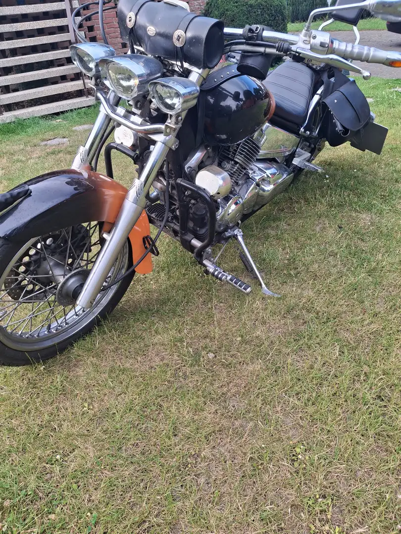 Yamaha XVS 650 Naranja - 1