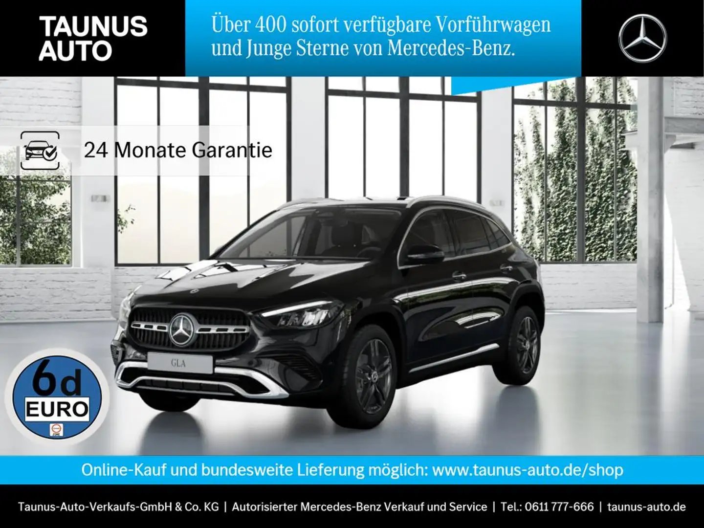 Mercedes-Benz GLA 180 PROGRESSIVE ADVANCED PLUS BURMESTER LED Schwarz - 1