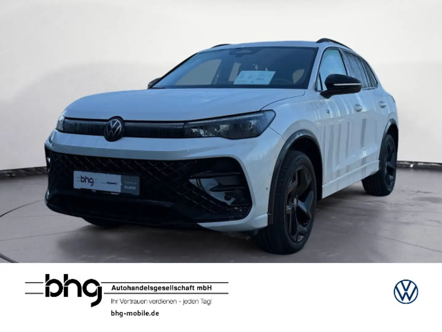 Volkswagen Tiguan 2.0 TDI R-Line 4Motion AHK HUD Area-View Weiß - 1