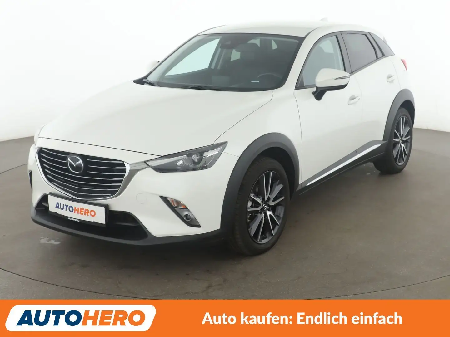 Mazda CX-3 1.5 Diesel Sports-Line AWD Aut.*HEADUP*LED*ACC*CAM Blanc - 1