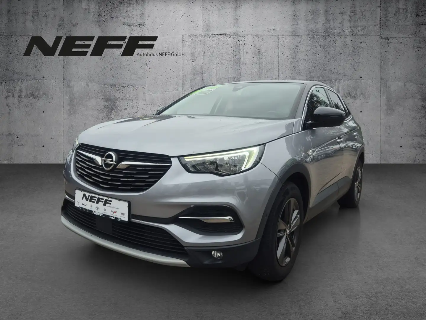Opel Grandland X 1.2 Turbo 120 Jahre SHZ+Kam.+LM+PDC Grau - 2