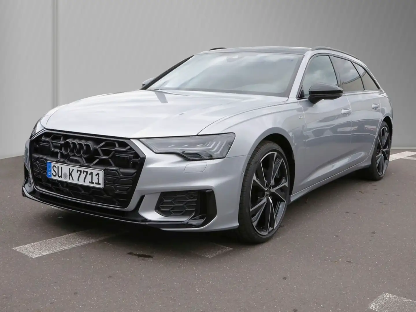 Audi A6 Avant 40 TDI quattro S Line Pano AHK 360°Cam Na... Silber - 2