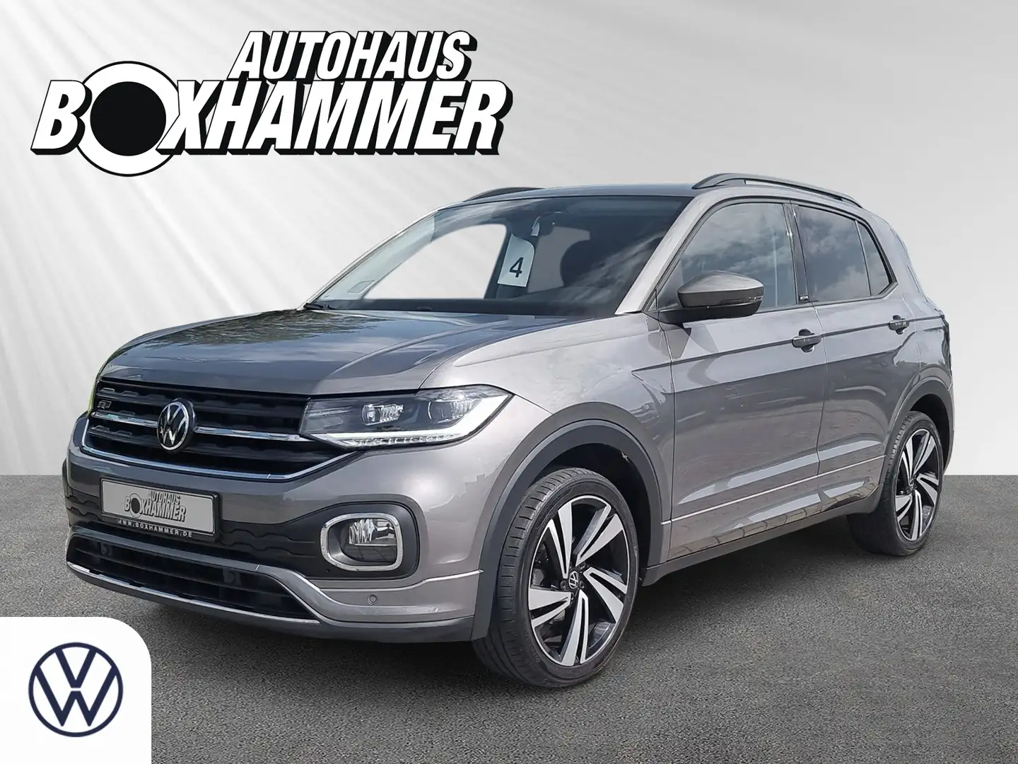 Volkswagen T-Cross 1,5 TSI DSG Life R.LINE-EXT+NAVI+ACC Gris - 1