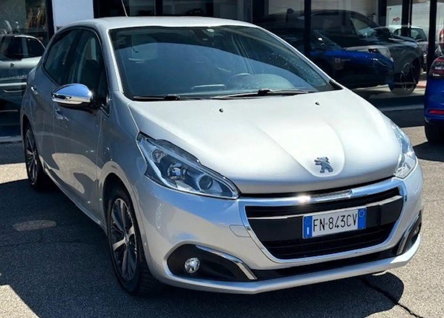 Peugeot 208 208 I 2015 5p 1.2 puretech Allure 82cv Argento - 2