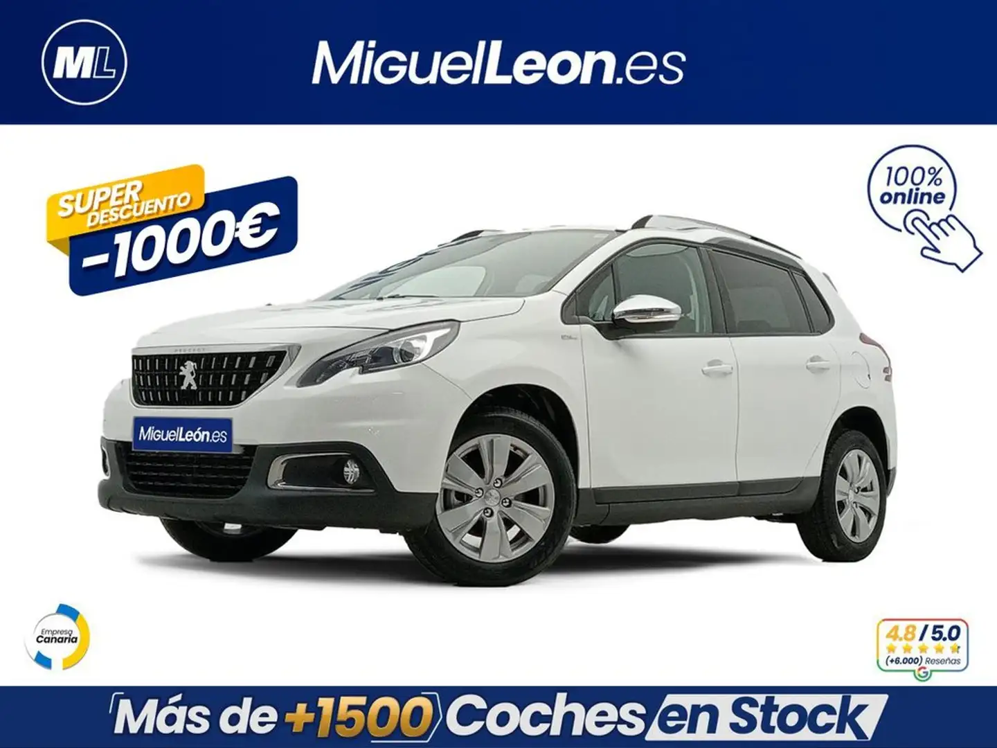 Peugeot 2008 1.2 PureTech S&S Style EAT6 110 Blanco - 1