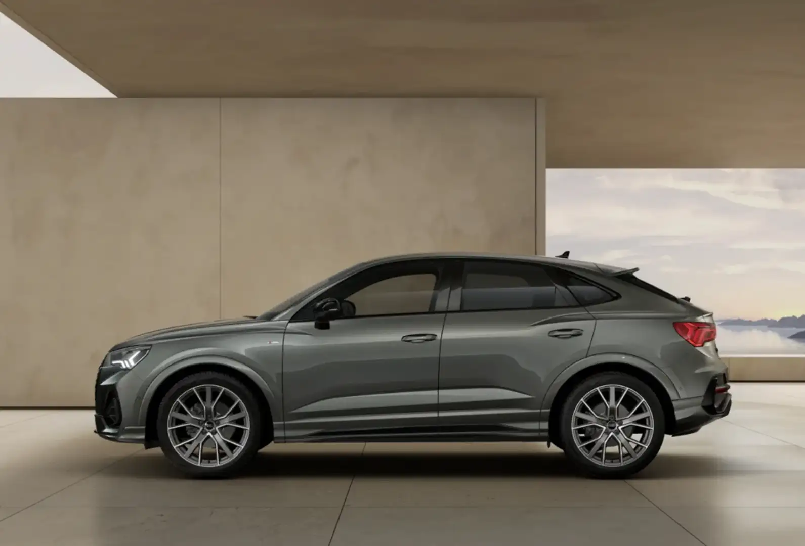 Audi Q3 Sportback 35 TDI Black limited S tronic Gris - 2