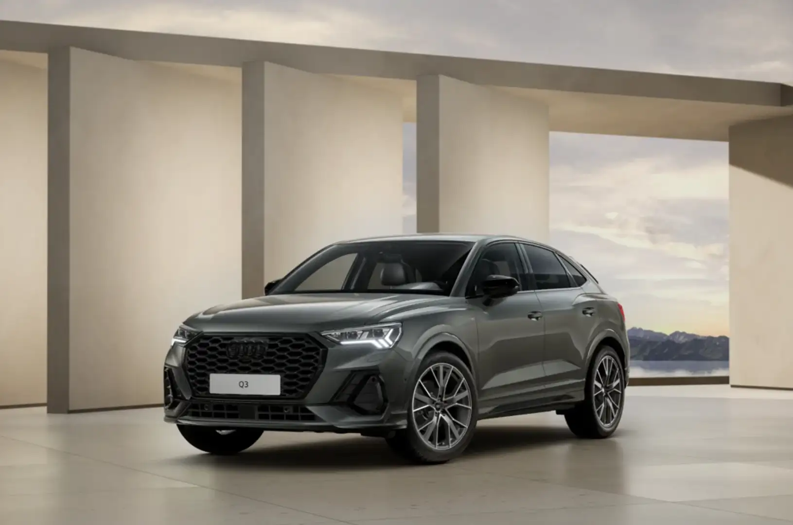 Audi Q3 Sportback 35 TDI Black limited S tronic Gris - 1