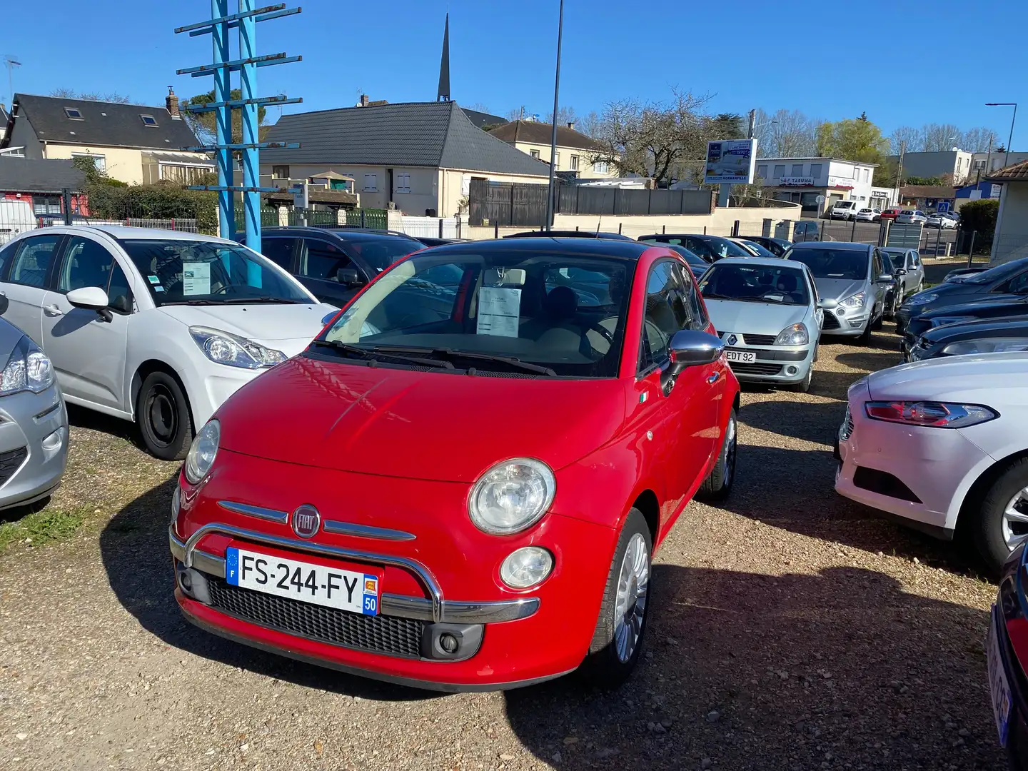 Fiat 500 Pop Rouge - 2