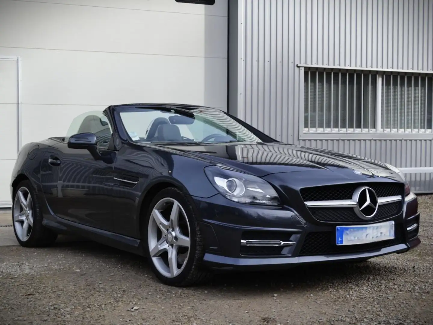 Mercedes-Benz SLK 250 CDI 204 CV PACK AMG Gris - 2