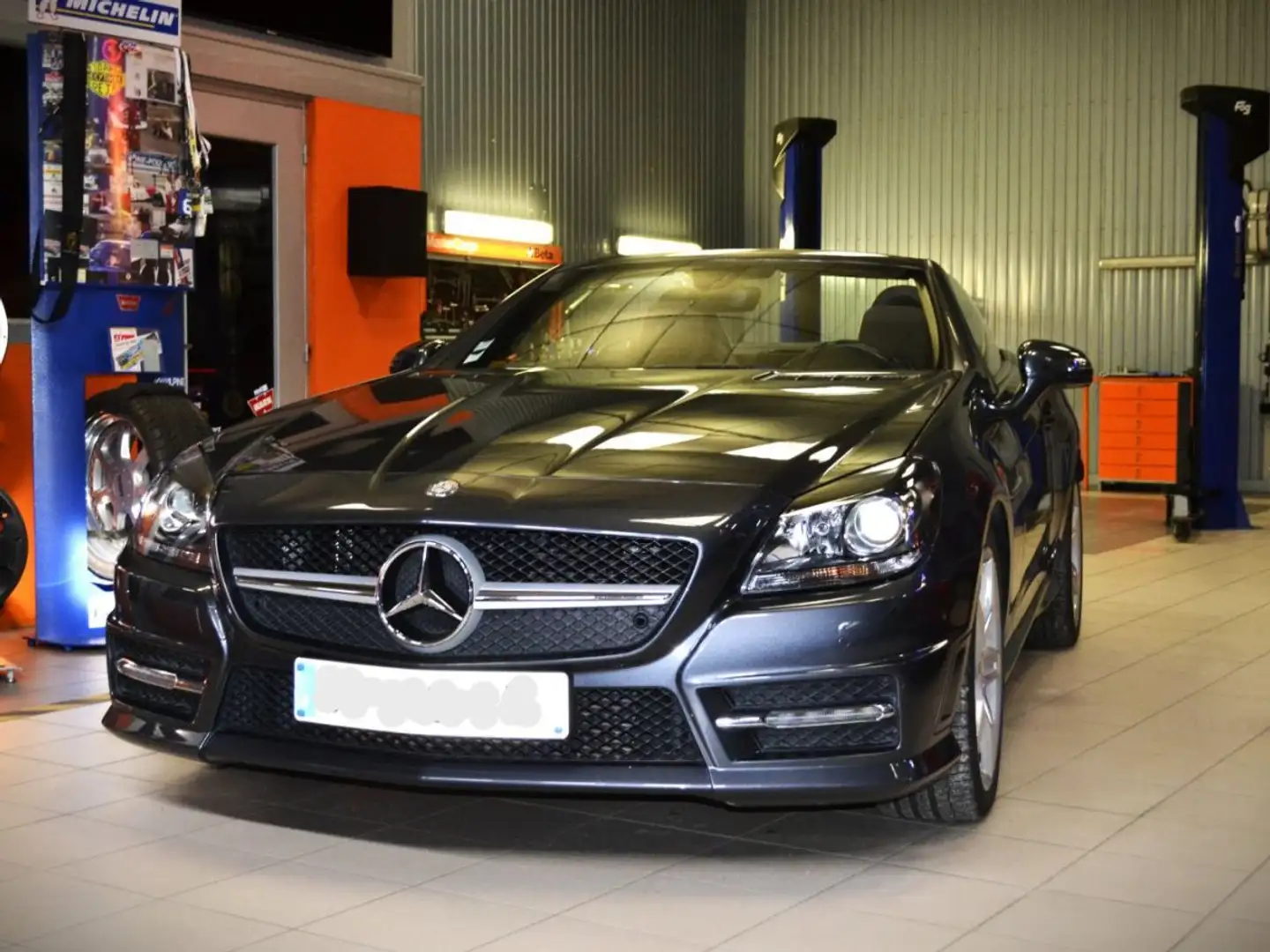 Mercedes-Benz SLK 250 CDI 204 CV PACK AMG Grau - 2