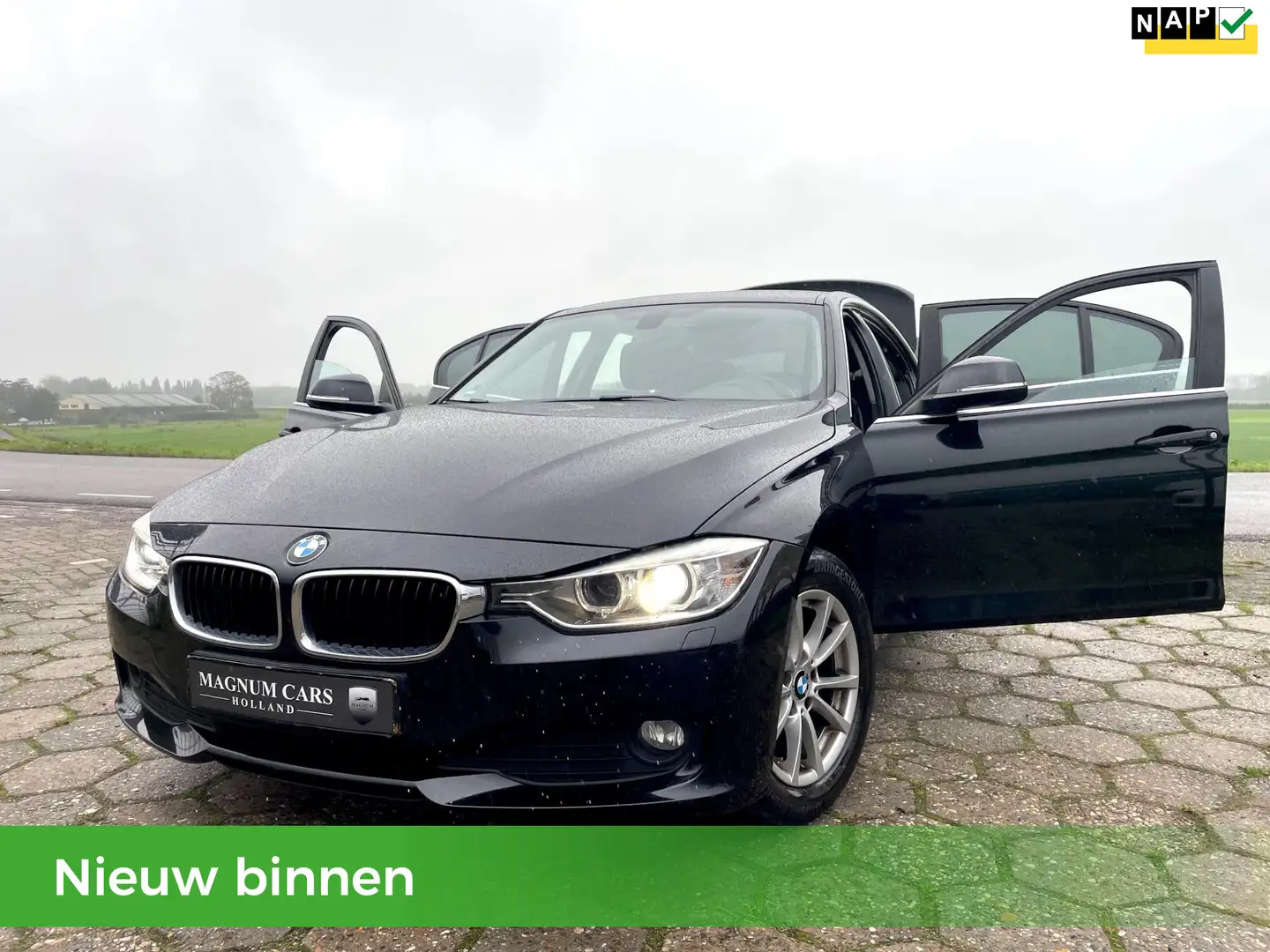 BMW 316 3-serie 316i Executive NAP Automaat Xenon verl, Na Negru - 1