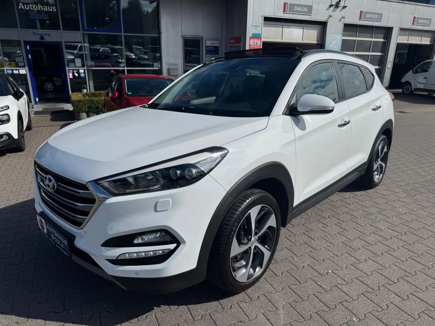 Hyundai TUCSON Style 4WD Bianco - 1
