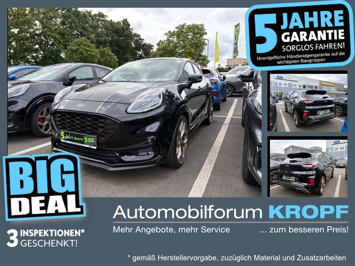 Ford Puma ST X GoldEdition LED Heckklap.elek. Performp Noir - 1