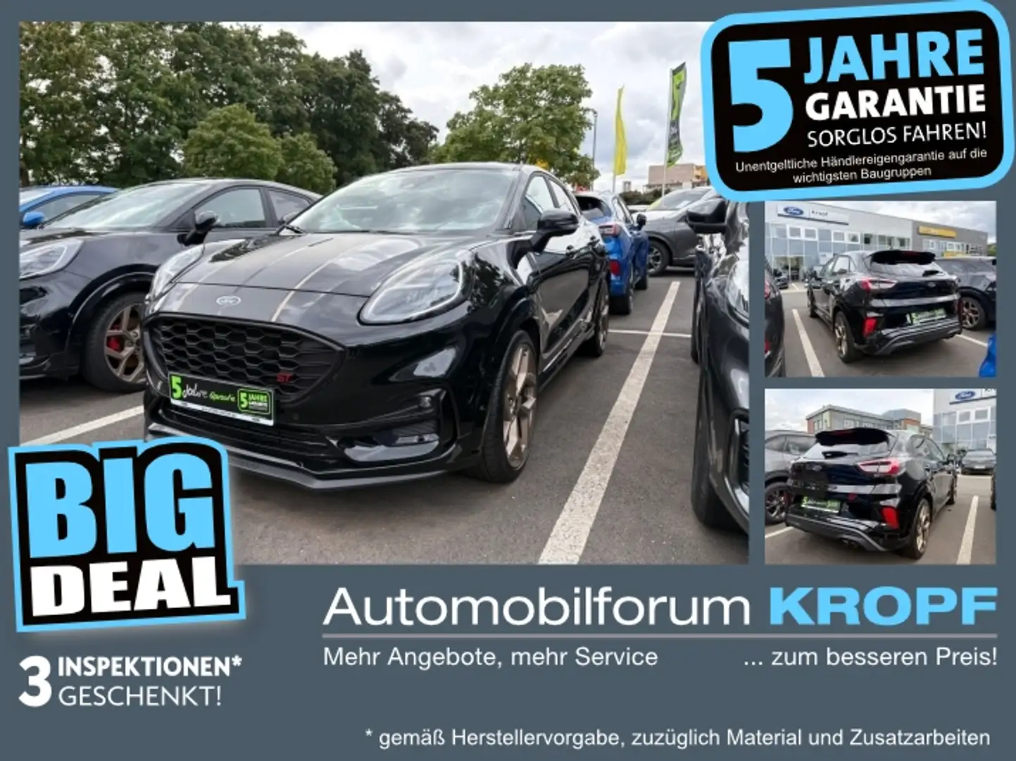 Ford Puma 1.5 EcoBoost ST X LED+Navi+SHZ+2xKlima+LM Negro - 1