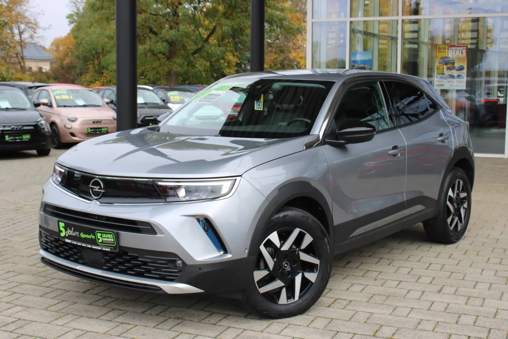 Opel Mokka 1.2 Turbo ELEGANCE LED+SHZ+Kam.+DAB Grau - 2