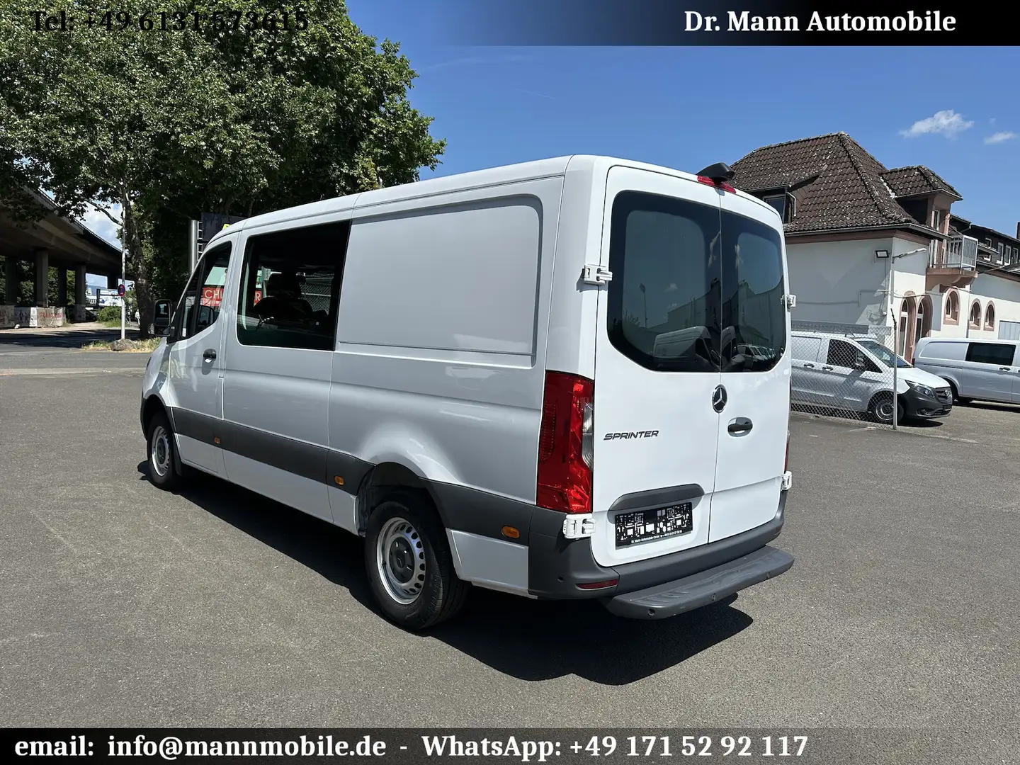 Mercedes-Benz Sprinter 314 CDI RWD L2 Mixto Navi Kamera Sortimo Blanc - 1
