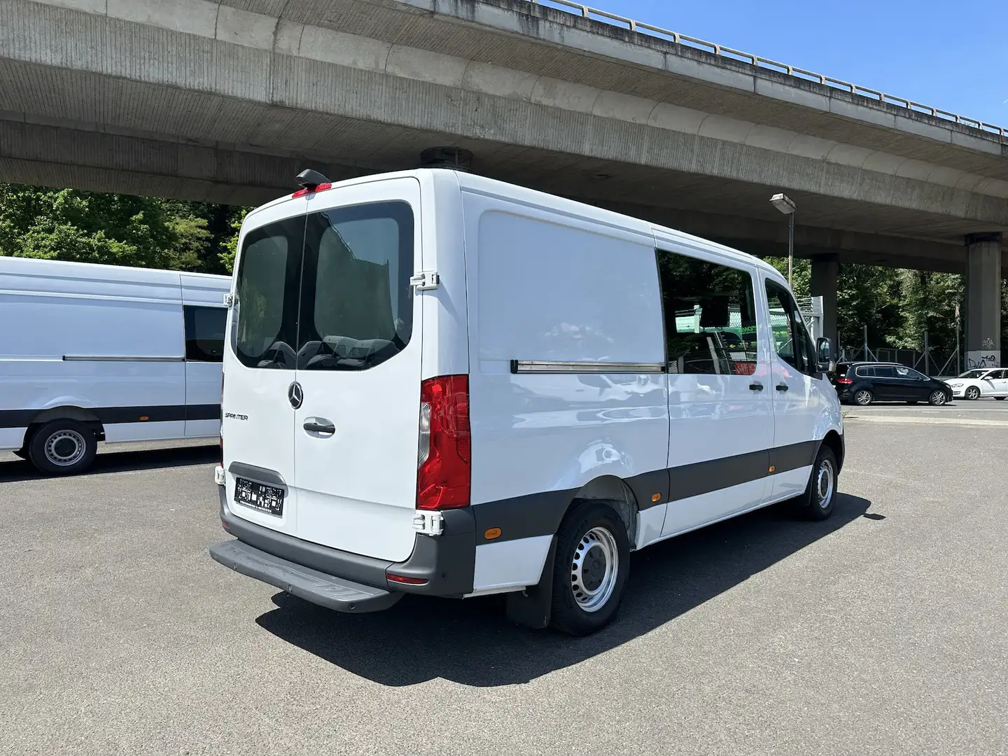 Mercedes-Benz Sprinter 314 CDI RWD L2 Mixto Navi Kamera Sortimo Blanc - 2
