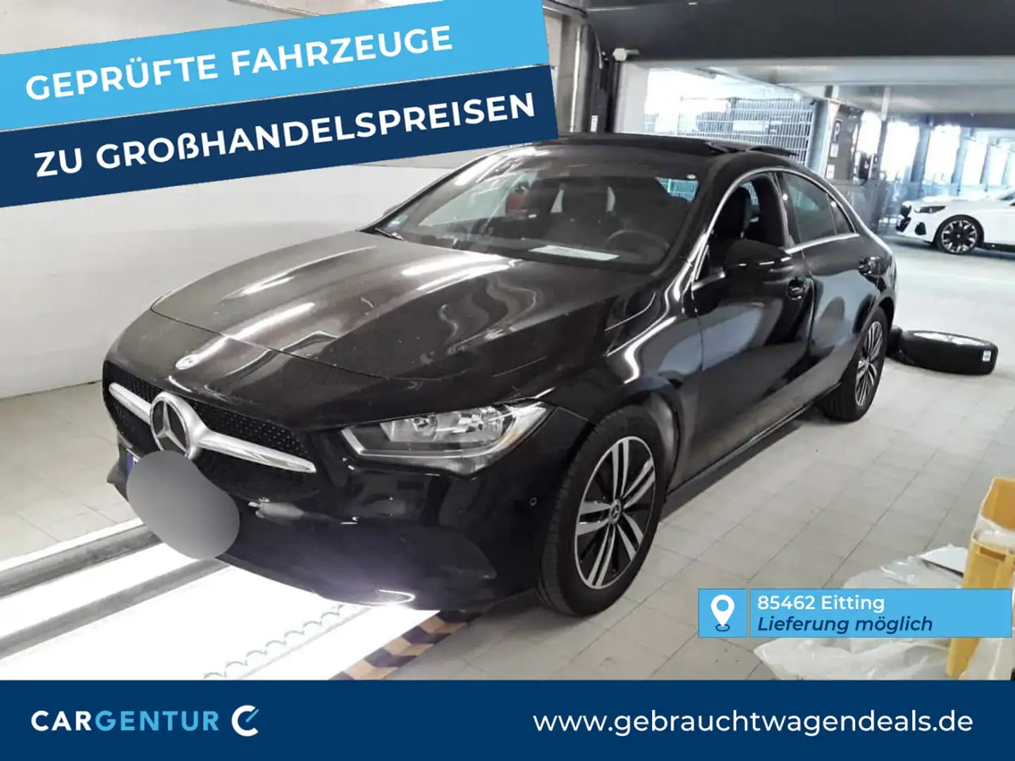 Mercedes-Benz CLA 220 d Pano S-Dach Key Lane Navi RKam AUT PDC Noir - 1