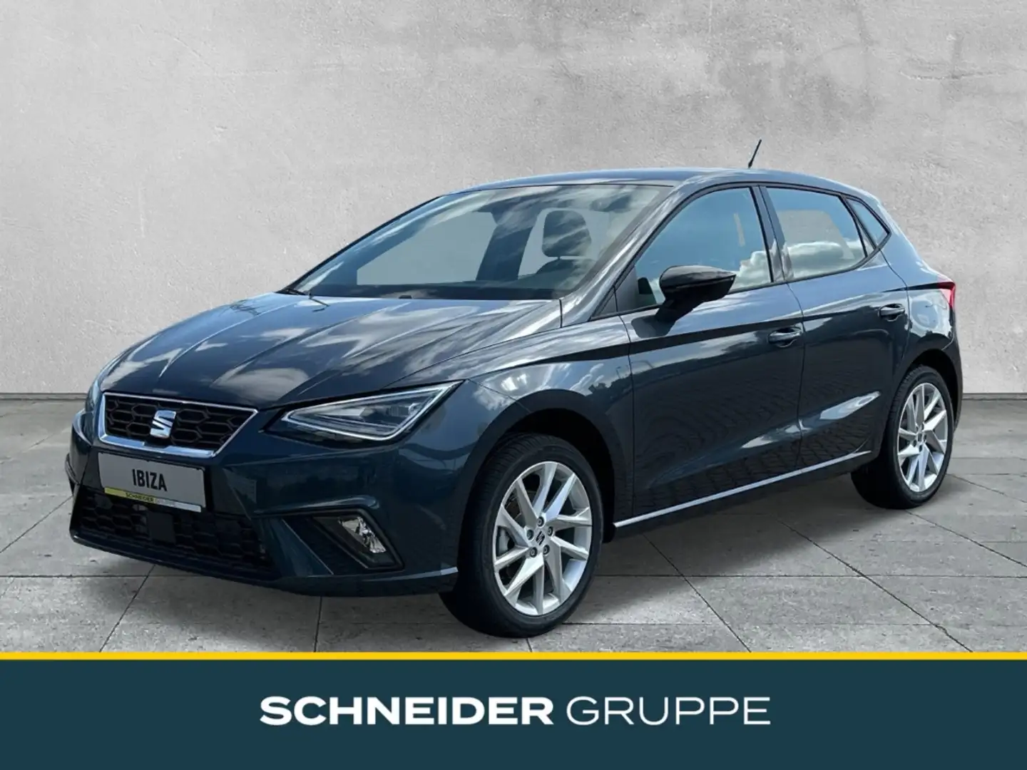 SEAT Ibiza FR 1.0 TSI DSG LED+NAVI+SHZ+KAMERA+DAB+ACC Grijs - 1