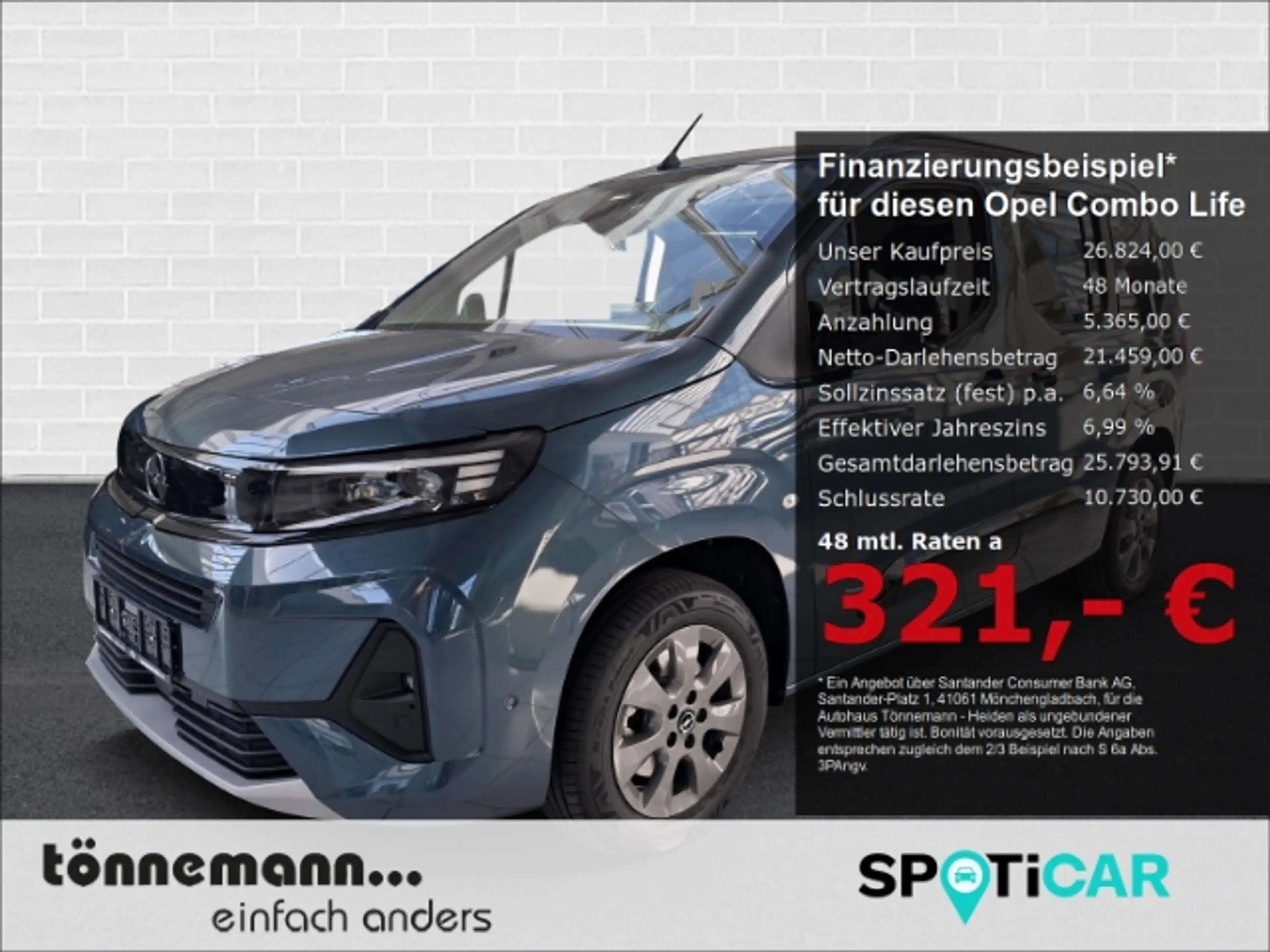 Opel Combo Life E FACELIFT GS CDTI AT+LED MATRIX+NAVI+RÜCKFAHRKAME