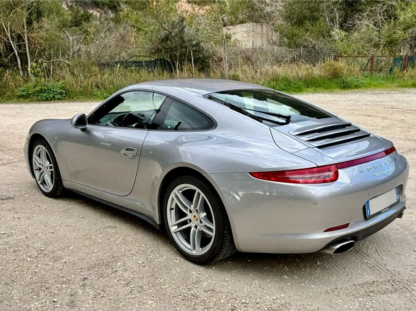 Porsche 991 911 Coupe 3.4 Carrera 4 Argento - 2