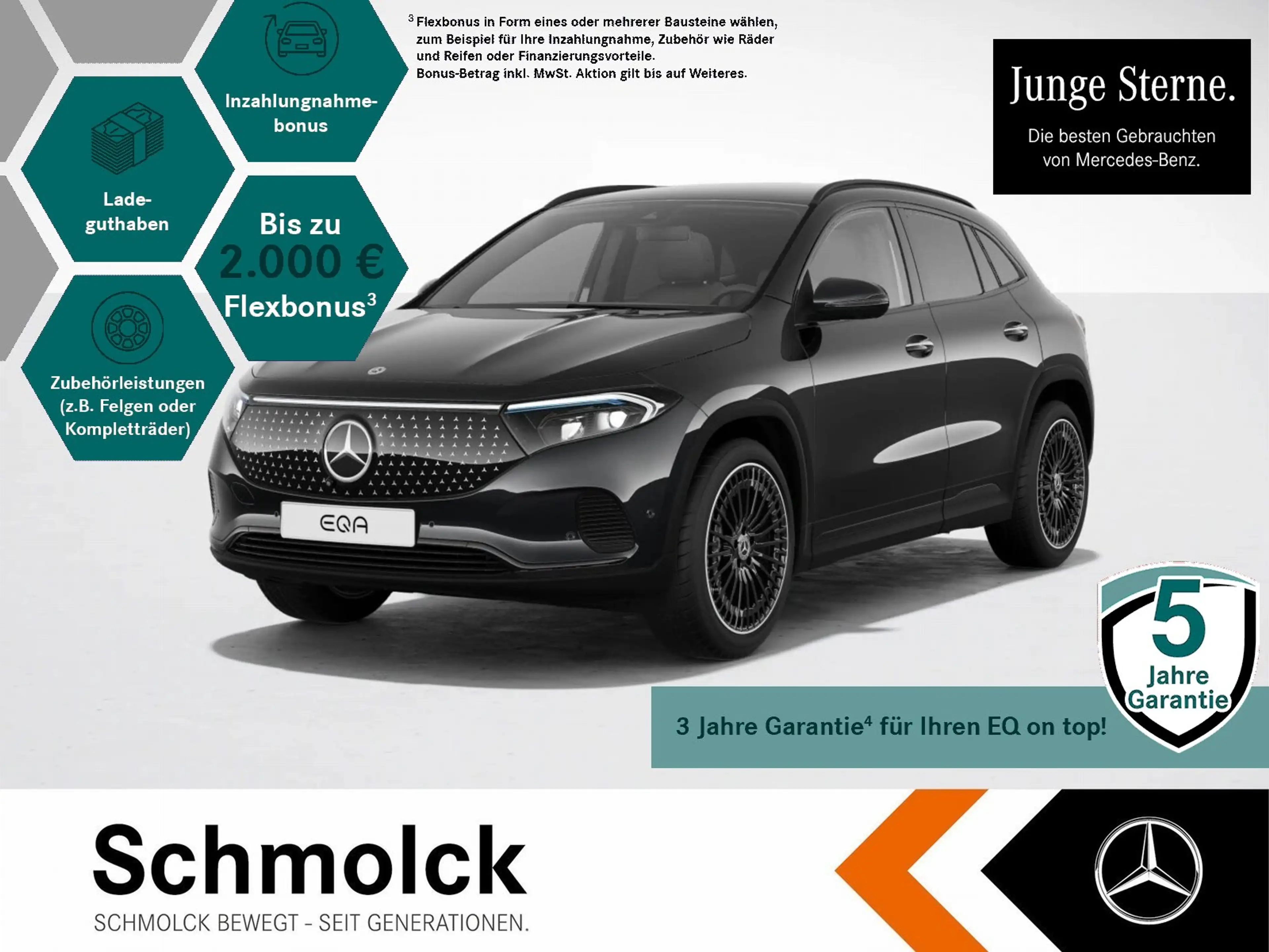 Mercedes-Benz EQA 350 4M EL ART+20 AMG+LED+AHK+DSTR+NGHT+360++