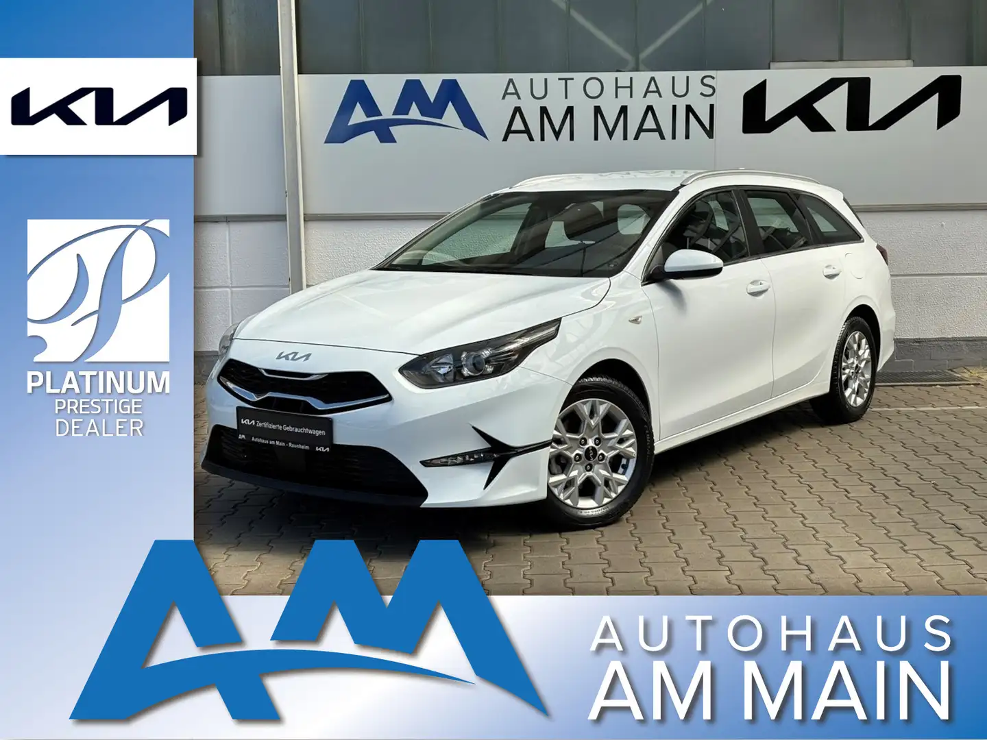 Kia Ceed SW / cee'd SW 1.6 CRDi DCT Vision | Kom+ Blanc - 1