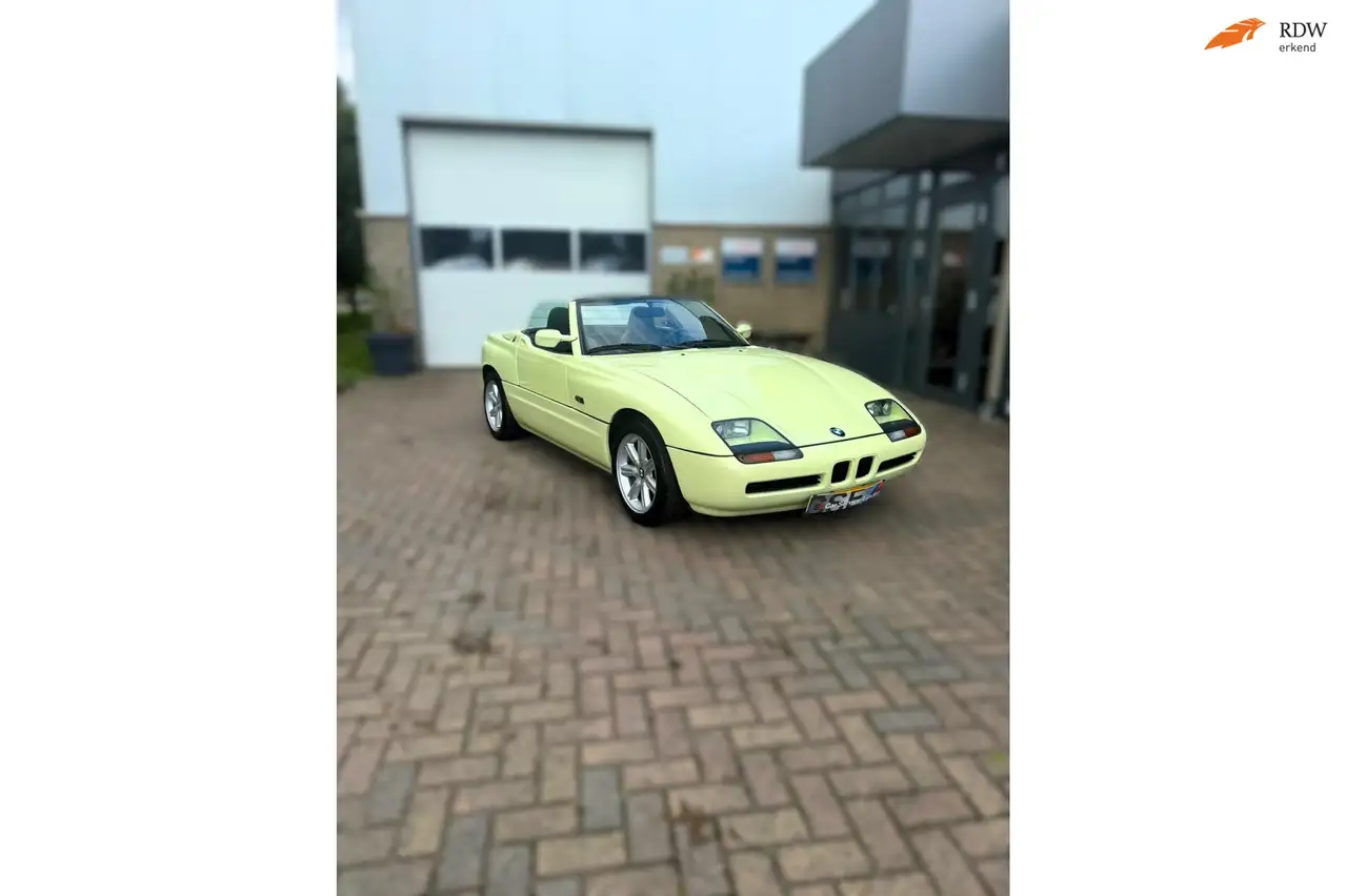 BMW Z1 2.5i 6-cyl. Mosselman Turbo Systems 245PK Fun-gelb, foto 1