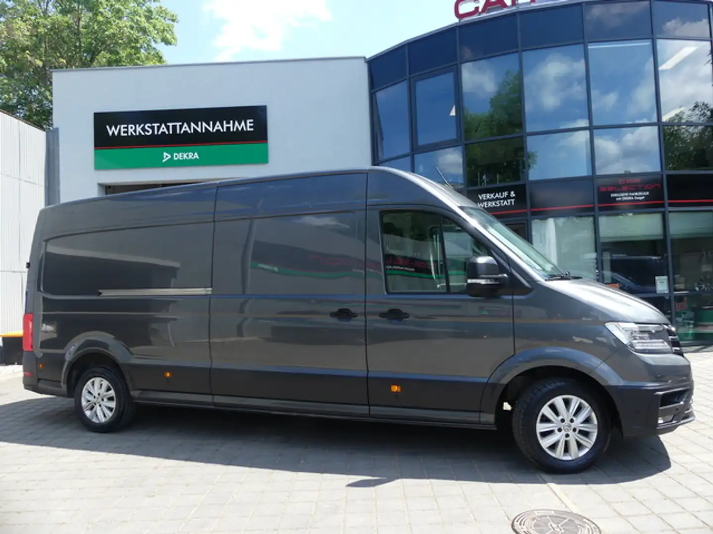 Volkswagen Crafter Kasten 35 Hoch Lang ACC/LED/KAM/STHZ/AHK Сірий - 1