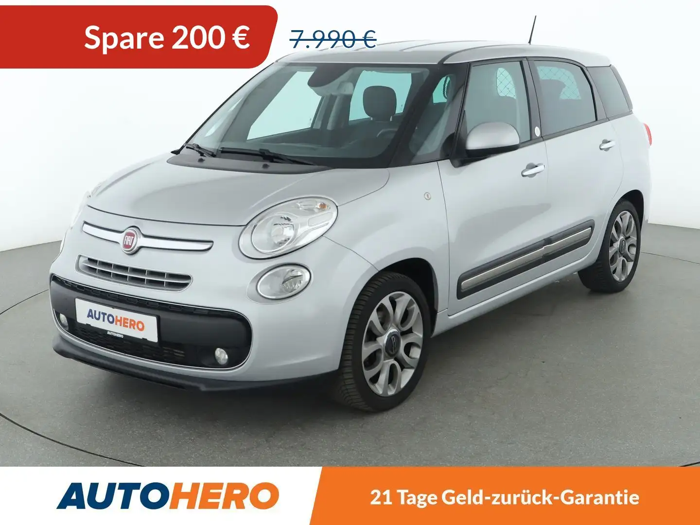 Fiat 500L 0.9 Lounge *NAVI*CAM*ALU*START/STOP*TEMPO* Gris - 1